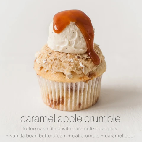 Caramel Apple Crumble