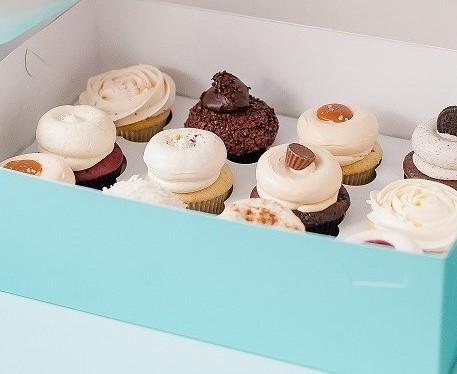 Box of cupcakes